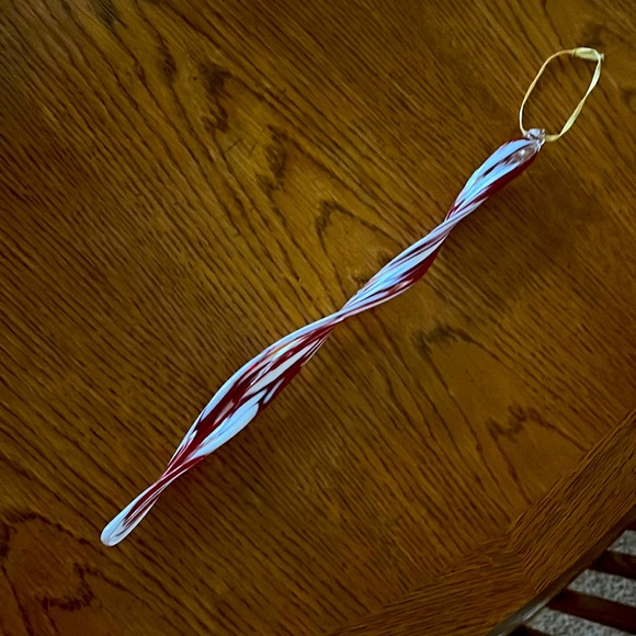 Art glass drop ornament - Picture 1 of 8